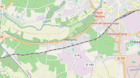 Carte de localisation de l'évènement