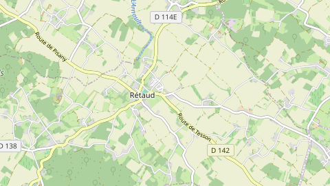 Carte de localisation de l'évènement