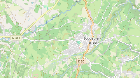 Carte de localisation de l'évènement
