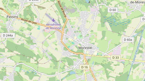 Carte de localisation de l'évènement