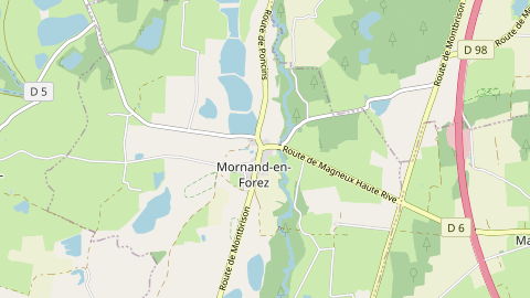 Carte de localisation de l'évènement