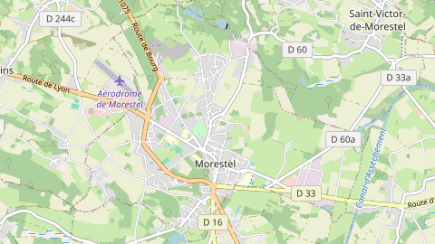 Carte de localisation de l'évènement