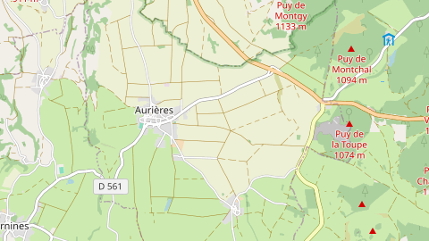 Carte de localisation de l'évènement