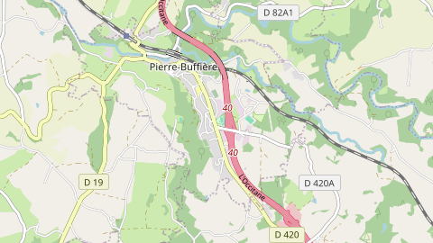 Carte de localisation de l'évènement