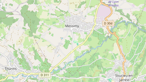 Carte de localisation de l'évènement
