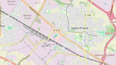 Carte de localisation de l'évènement