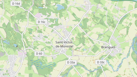 Carte de localisation de l'évènement