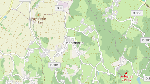 Carte de localisation de l'évènement