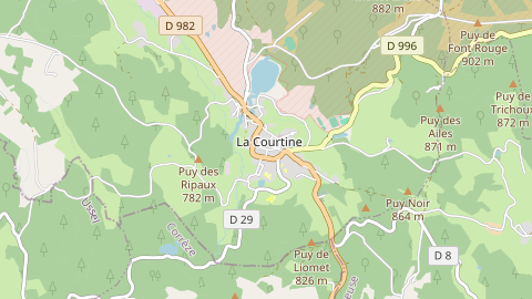 Carte de localisation de l'évènement