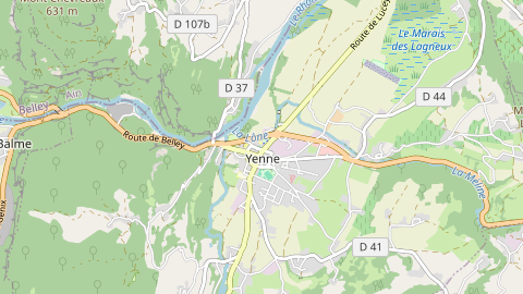 Carte de localisation de l'évènement