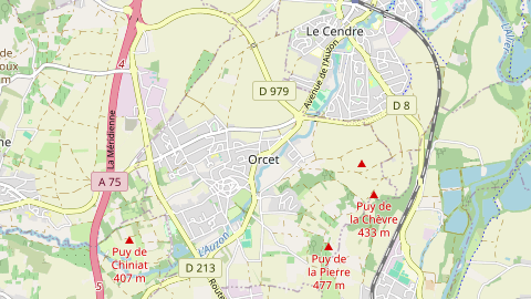 Carte de localisation de l'évènement