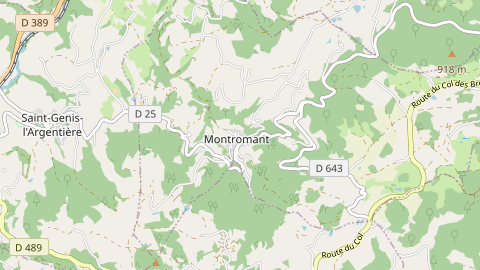 Carte de localisation de l'évènement