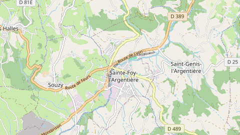 Carte de localisation de l'évènement
