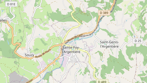 Carte de localisation de l'évènement