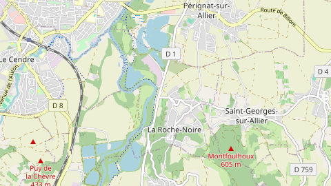 Carte de localisation de l'évènement