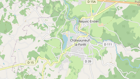 Carte de localisation de l'évènement