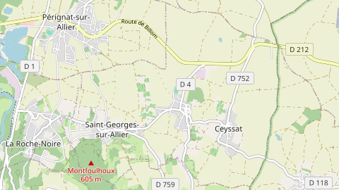 Carte de localisation de l'évènement