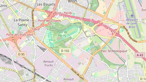 Carte de localisation de l'évènement