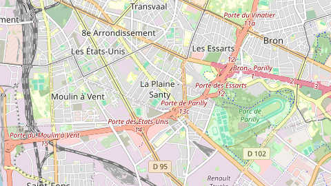 Carte de localisation de l'évènement