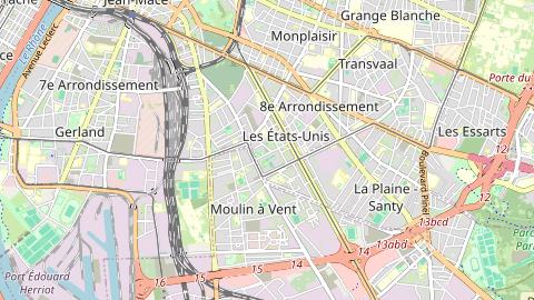Carte de localisation de l'évènement