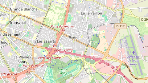 Carte de localisation de l'évènement