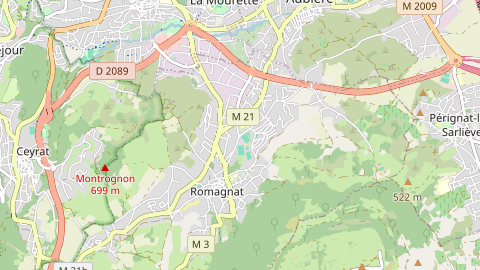 Carte de localisation de l'évènement