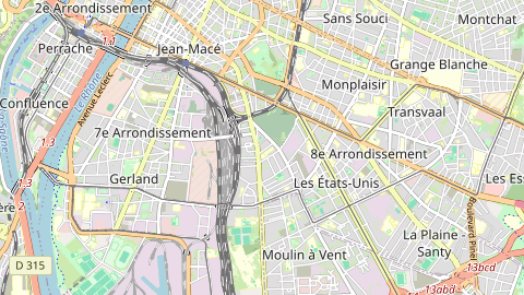 Carte de localisation de l'évènement