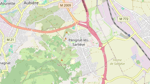 Carte de localisation de l'évènement