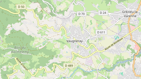 Carte de localisation de l'évènement