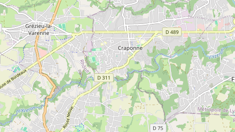 Carte de localisation de l'évènement