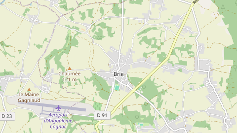Carte de localisation de l'évènement