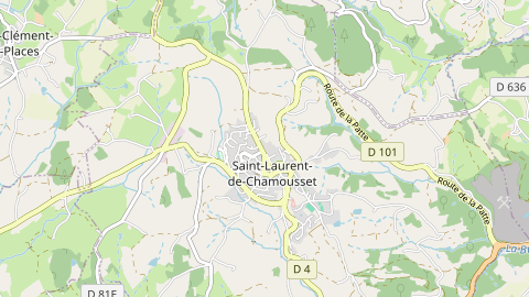 Carte de localisation de l'évènement