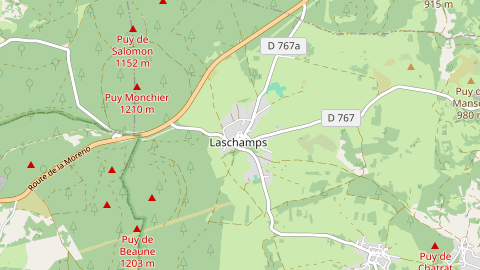 Carte de localisation de l'évènement