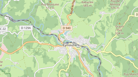 Carte de localisation de l'évènement