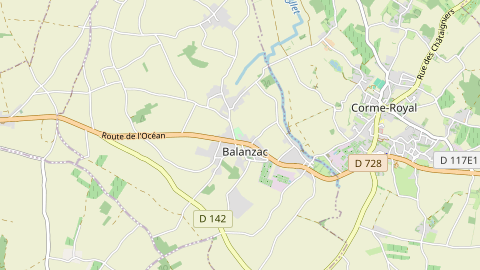 Carte de localisation de l'évènement