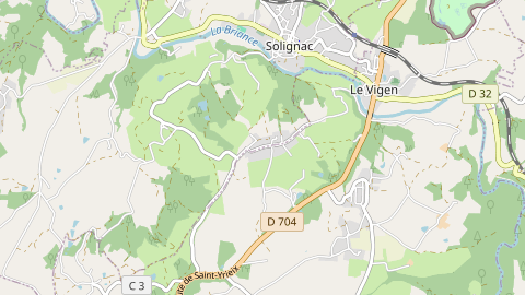 Carte de localisation de l'évènement