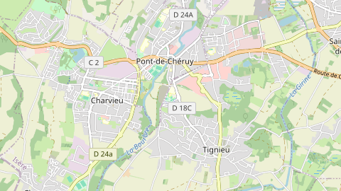 Carte de localisation de l'évènement