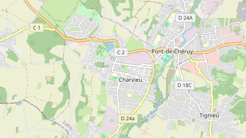 Carte de localisation de l'évènement