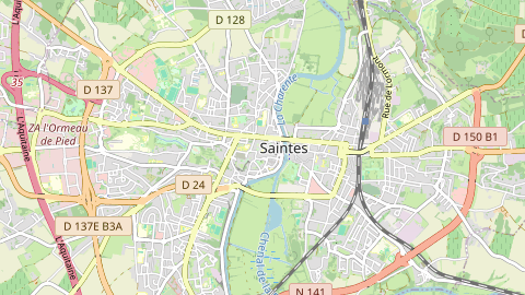 Carte de localisation de l'évènement
