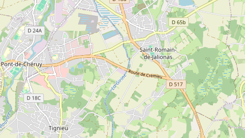 Carte de localisation de l'évènement