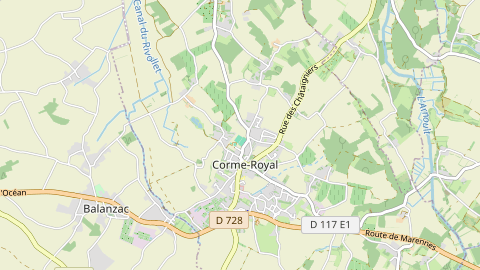 Carte de localisation de l'évènement