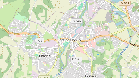 Carte de localisation de l'évènement