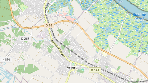 Carte de localisation de l'évènement