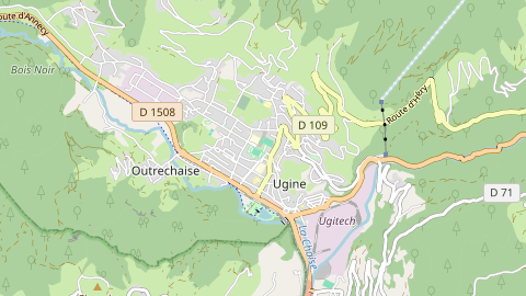 Carte de localisation de l'évènement