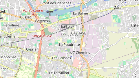 Carte de localisation de l'évènement