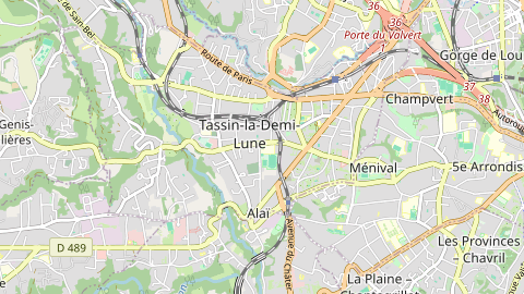 Carte de localisation de l'évènement