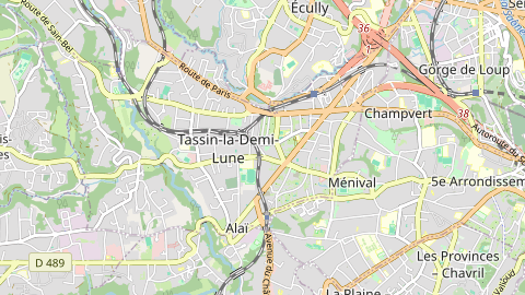 Carte de localisation de l'évènement