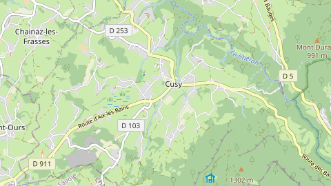 Carte de localisation de l'évènement