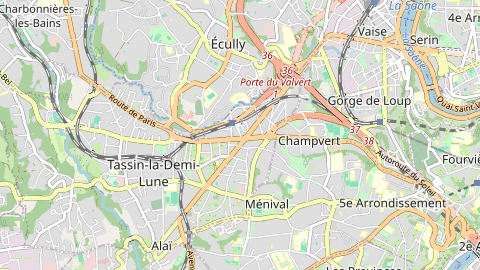 Carte de localisation de l'évènement