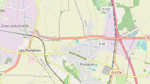 Carte de localisation de l'évènement
